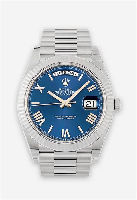 day date rolex stahl blau|ROLEX DAY DATE zum Bestpreis online kaufen .